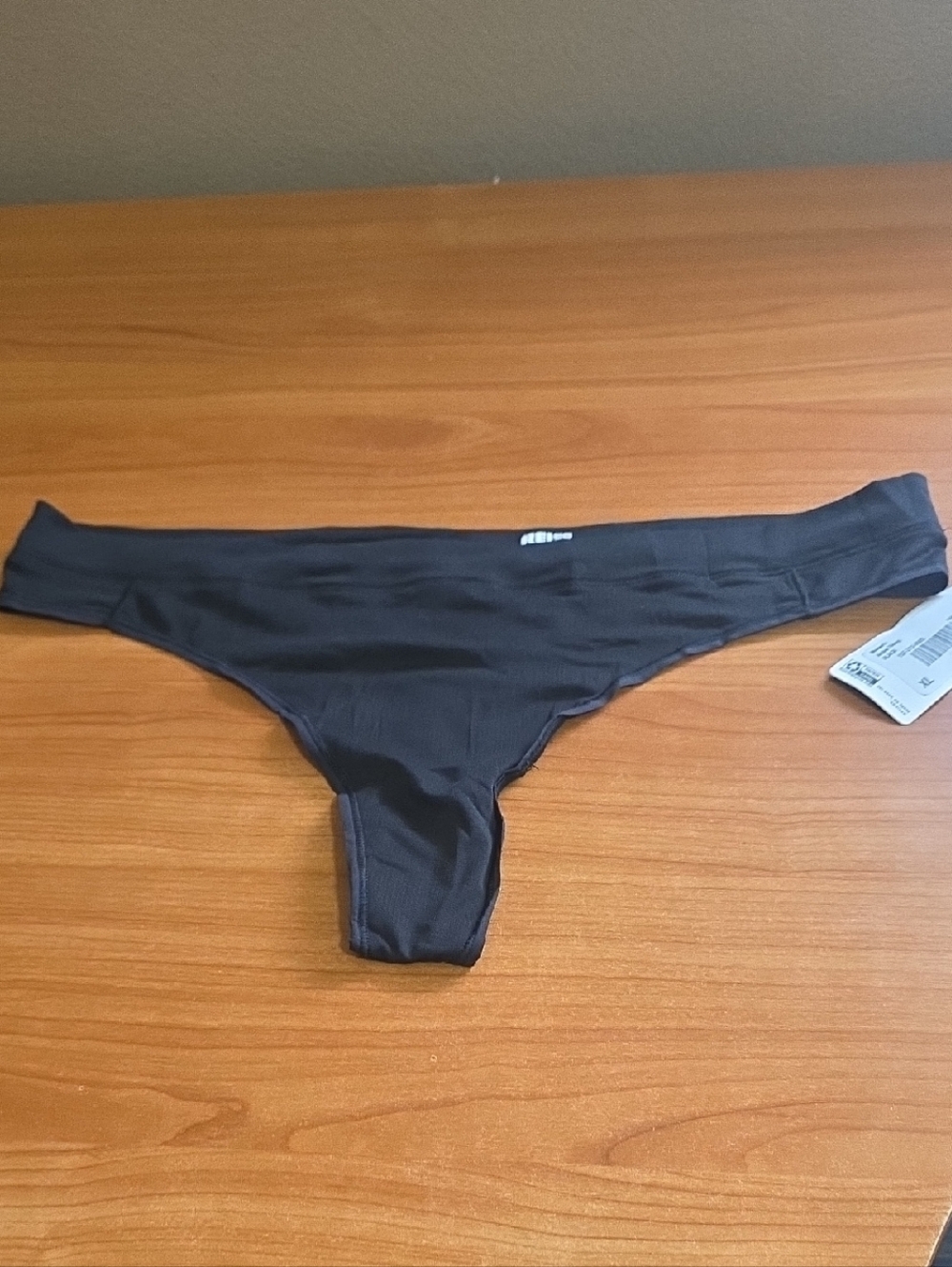 REI Black Active Thong XL Women's Underwear